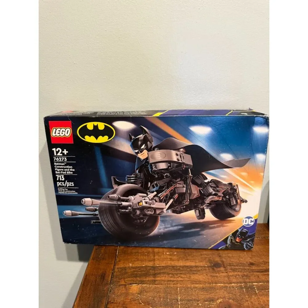 Lego Batman Construction Figure & Bat Pod Bike, 76273